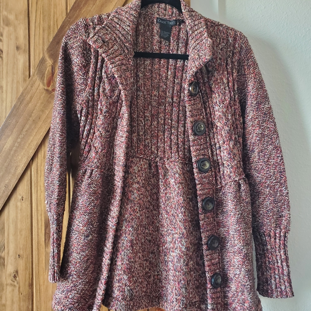 Nomadic Traders Multi Color Cardigan
